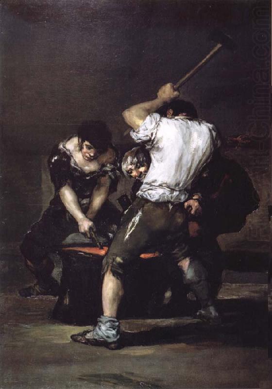 The Forge, Francisco Goya